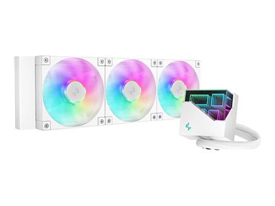 Deepcool Lt360, All-In-One-Flüssigkeitskühler, 12 Cm, 600 Rpm, 2400 Rpm, Weiß