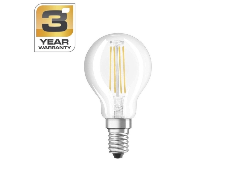 Standard Led Glühbirne P45 4.3W E14 2700K 470Lm Filam