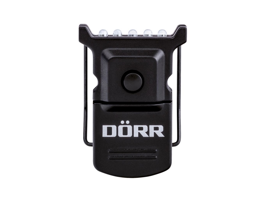 Dörr CL-5, Kepslampa, Svart, LED, 5 lamp(or), CR2016, 3 V | Sport & Träning - Tillbehör - Kepsar | GameStuff