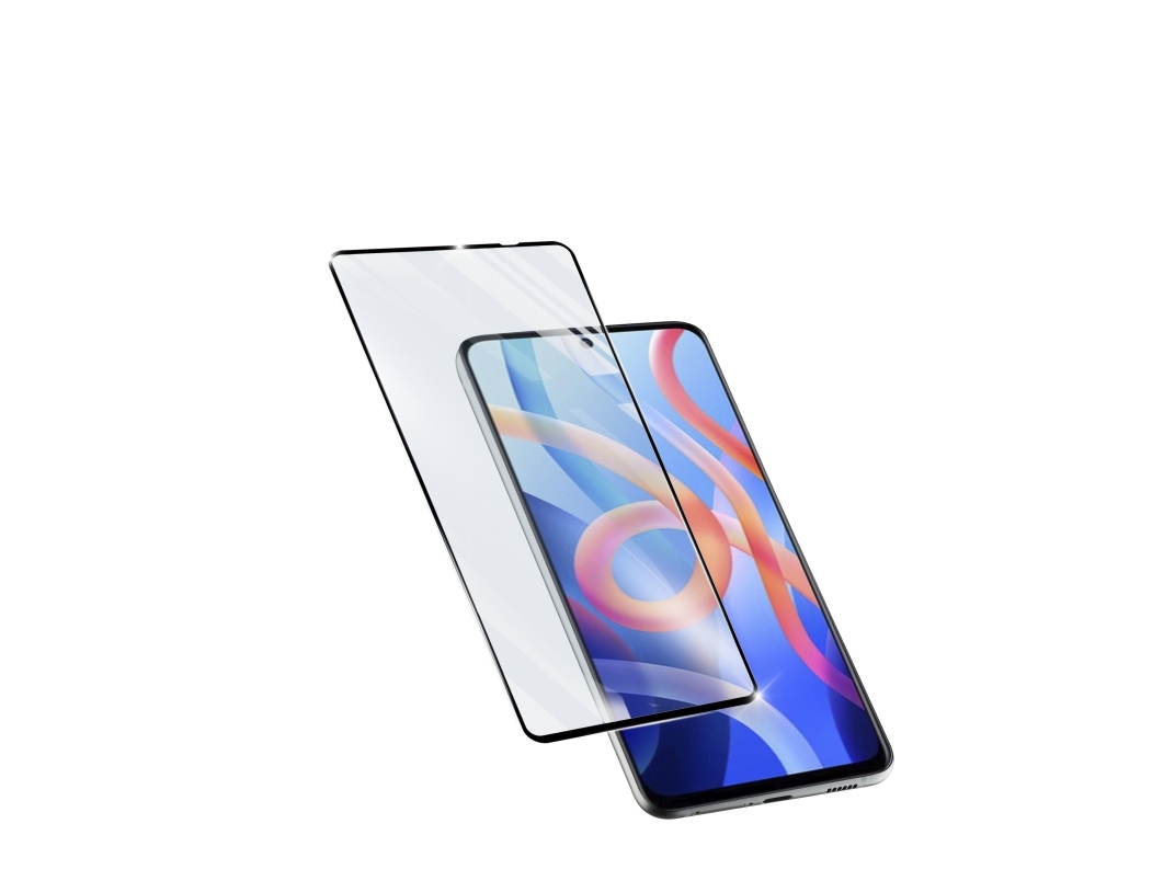 Cellularline Tempgcabxiaoren11k Xiaomi Redmi Note 11 4g Redmi Note 11s 4g Reptålig Stöttålig Transparent 1 Styck