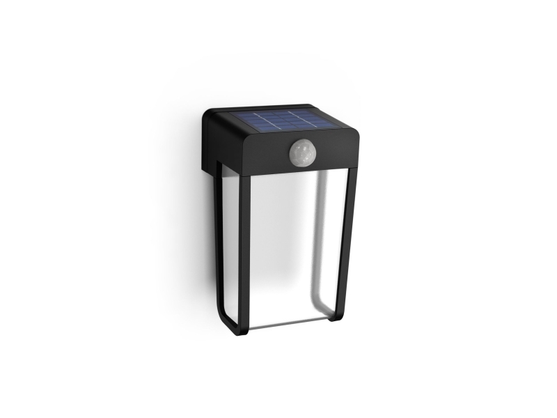 Philips 8720169265509, Udendørs Vægbelysning, Sort, Plast, Ip44, Facade, Have, Terrasse, Iii