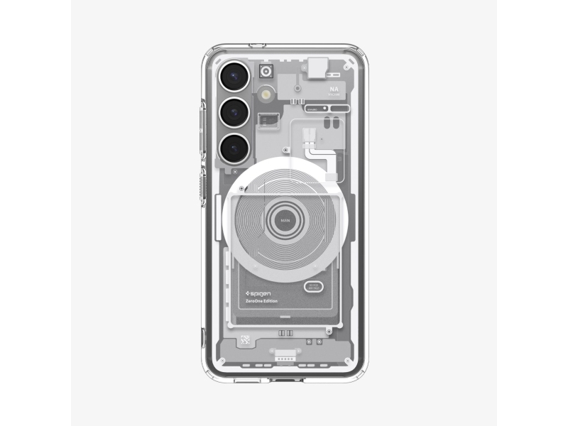 Spigen Ultra Hybrid Zero One Magfit Omslag Samsung Galaxy S25 15 8 Cm 6.2  " Svart