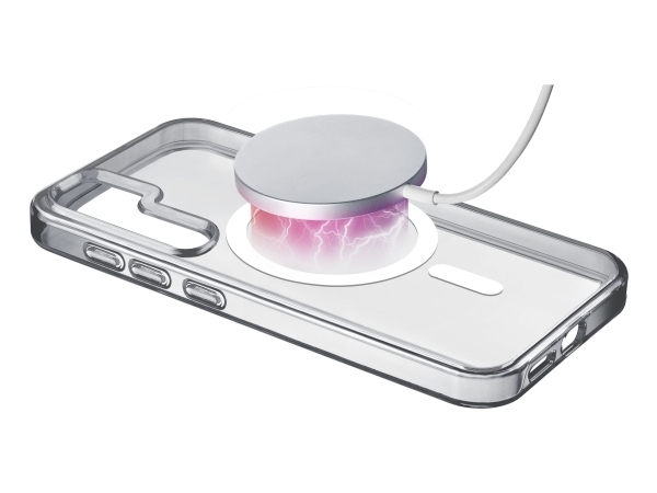 Cellularline Glossmagals25plt Omslag Samsung Galaxy S25 17 3 Cm 6.82  " Transparent