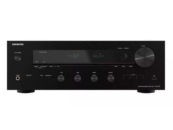 ONKYO TX-8470, 110 W, 2.0 kanaler, Stereo, 0,08%, 8 ohm (O), 20 - 20000 Hz