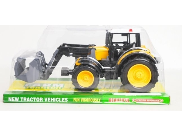 Tupiko traktor gul med skovl 666-216C 14374