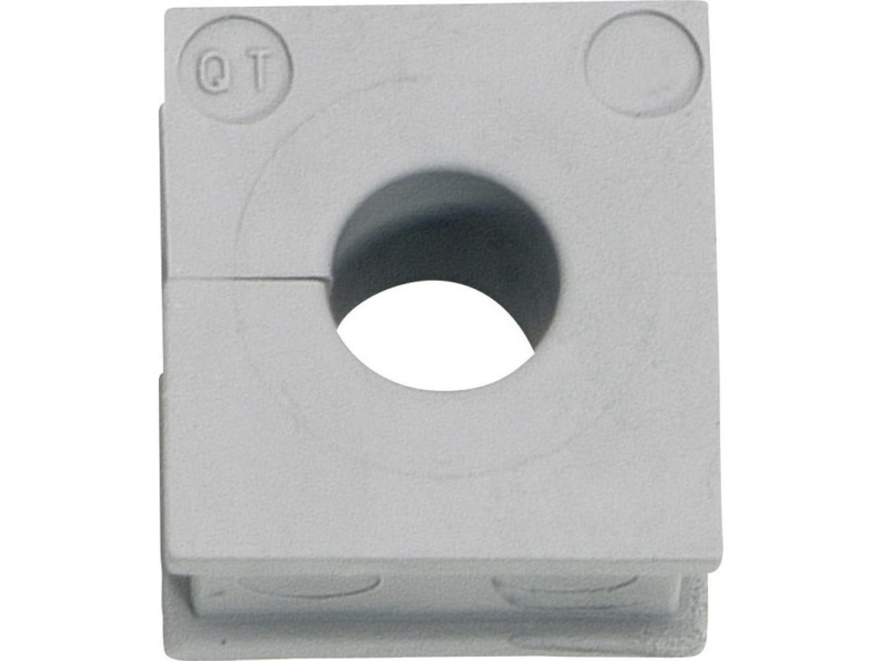 Icotek Qt 10 Kabelgennemføring Klemme-Durchmesser (Max.) 11 Mm Elastomer Grå 1 Stk