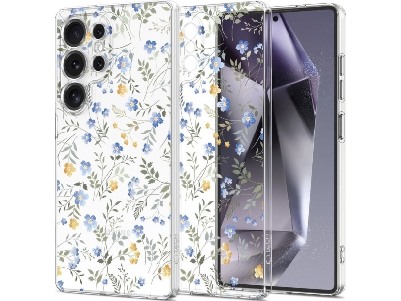 Mobil Bagcover Tech-Protect Galaxy S25 Ultra Spring Flowers