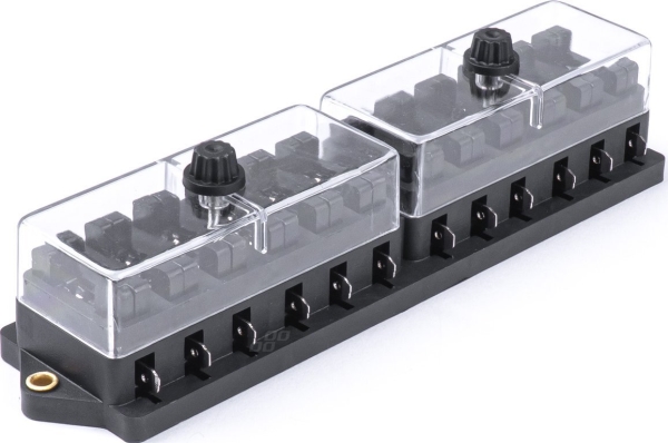 AMiO Keramisk sikringsboks 12 udtag amio-03044