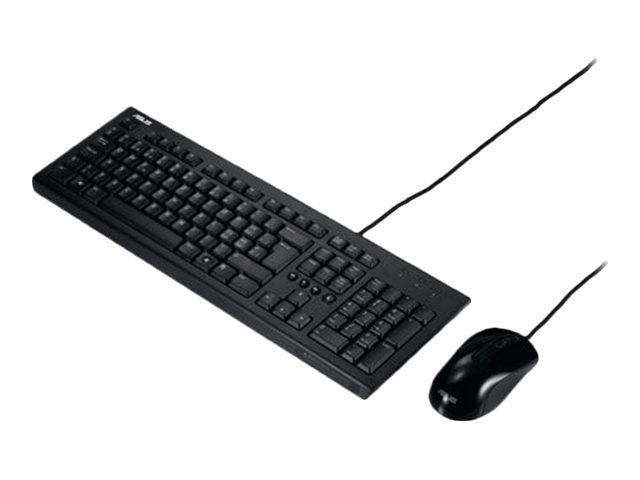 Asus Sats Med Tangentbord Och Mus Usb Svart
