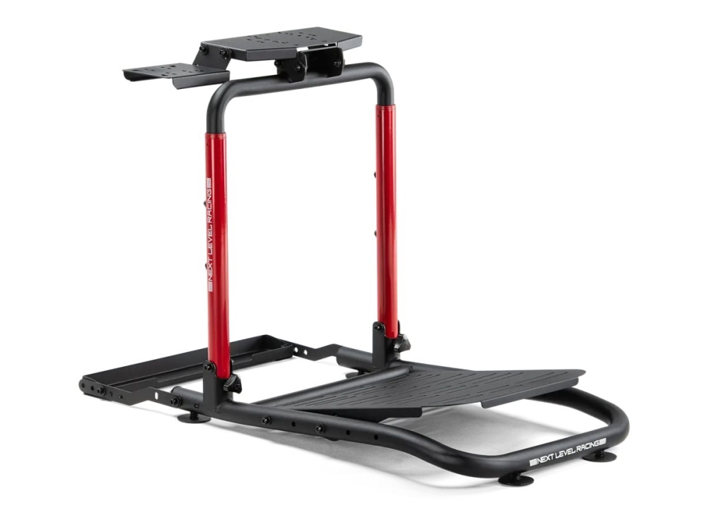 Next Level Racing Wheel Stand Lite 2.0 - Ställ med cockpitratt/pedaler för racingsimulator | Spel - Gamingmöbler - Gamingstolar | GameStuff