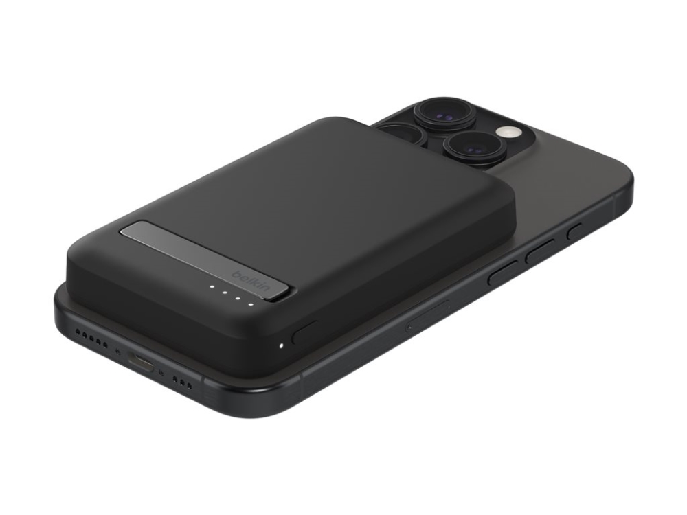 Belkin Boostcharge Pro, Quick Charge 2.0, Kabelloses Aufladen, 15 W, Schwarz