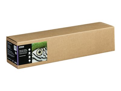 Epson Fine Art II - Bomull - strukturerad matt - 515 mikron - benvit - Rulle (61 cm x 15 m) - 300 g/m² - 1 rulle (rullar) box - lumppapper | Papper & Emballage - Specialpapper - Pappersrullar - Storformatpapper | GameStuff