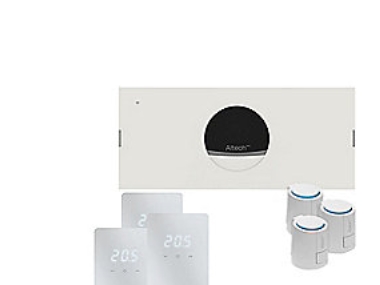 Pro komp 3 Z Gv st.sys - Trådløst styresystem LED/hvid komplet 3 zoner | VVS Artiklar - Uppvärmning - Golvvärme | GameStuff