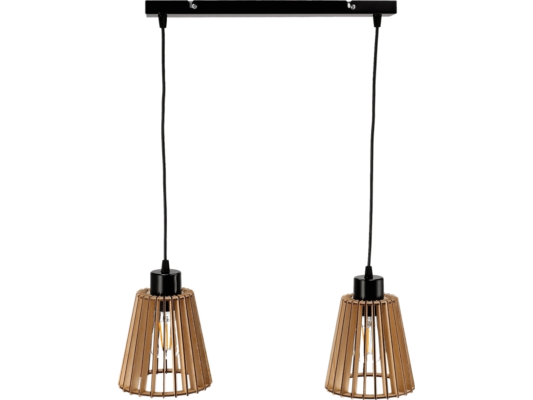 Orno Delos 2p E27 Taklampa Max. 2x60w Svart Tra