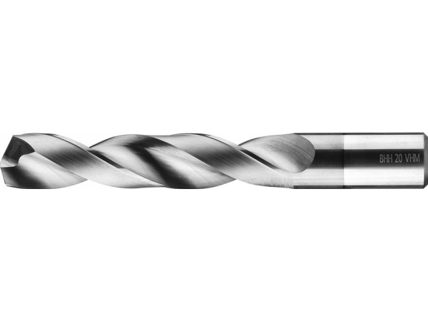 Fanar Hårdmetalbor Baildon Din 6537 L Wk5 19,5 Mm, Vhm Tialn, 153-101 Mm