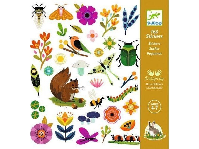 Djeco Djeco - tarrat - puutarha - 160 kpl - 160 kpl