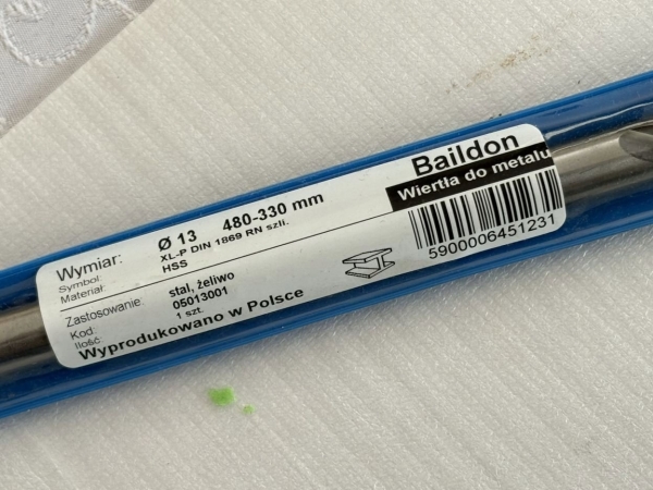 Bohrer 13,0 Xl-P (Nwkp) Schleifung 400-250 Hss