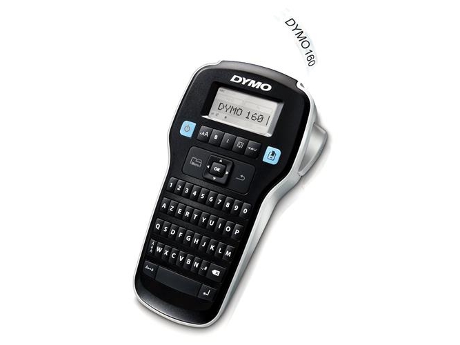 DYMO LabelMANAGER 160 - Etikettskrivare - svartvit - Rulle (1,3 cm) - tvåradig utskrift - svart | Skrivare - Andra kontorsmaskiner - Matrix & Etikettskrivare | GameStuff