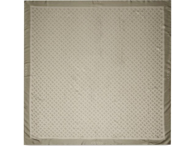 Guess, Helaina Kefiah, Textile Scarf, 4G Logo, Aw8850 Pol03, 135 X 135 Cm, For Women