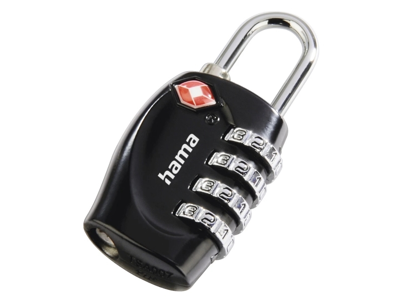 Hama 00139502, Kombinationslås till resväska, Varje varumärke, Svart, Röd, Silver, Vit, Resväska | Utomhus - Väskor & Resväskor - Övriga | GameStuff