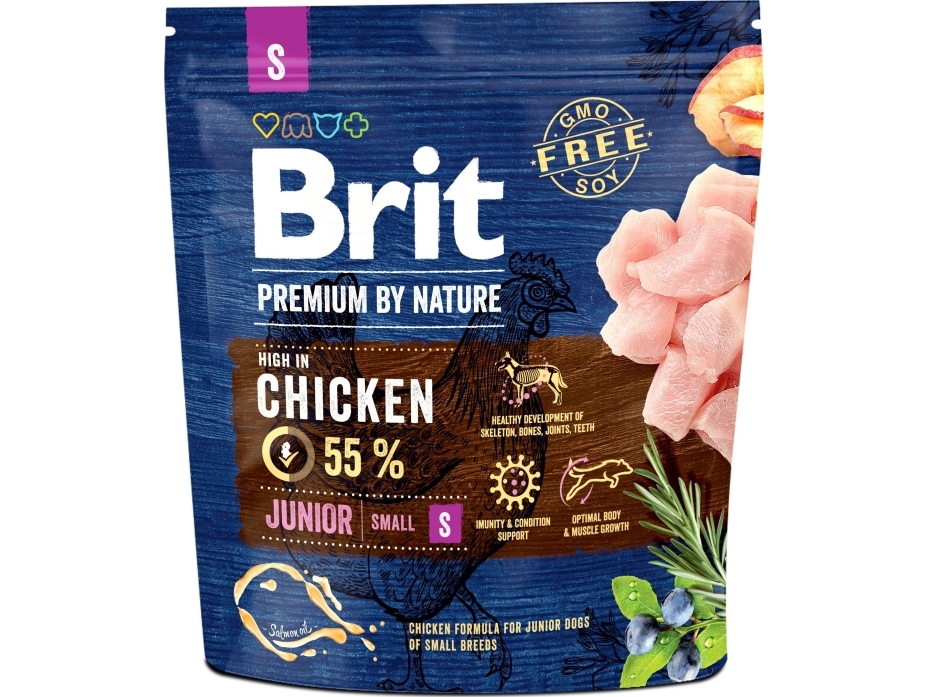 Brit Premium By Nature Junior S Small 1 Kg