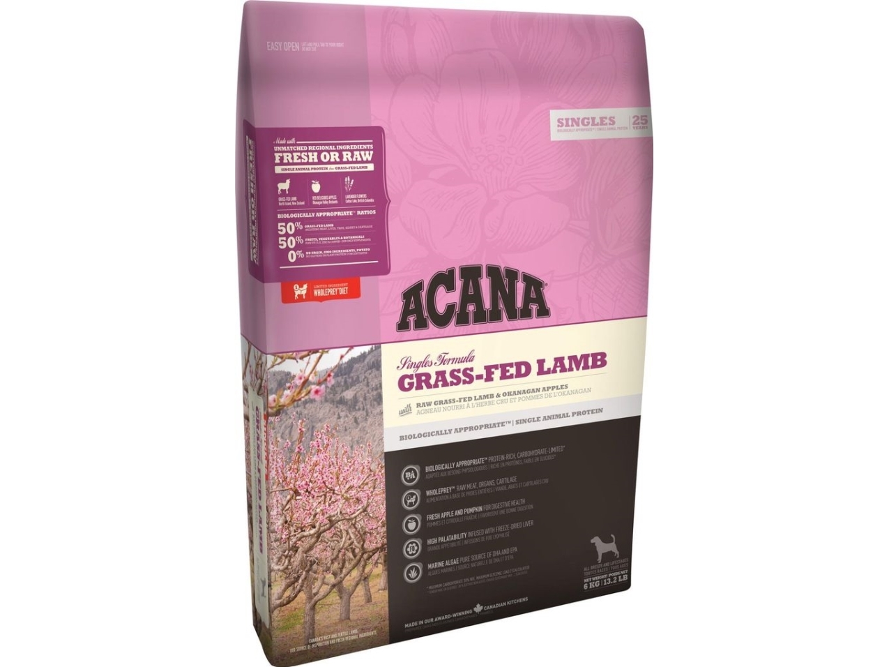 Acana Græsfodret Lam 6 Kg