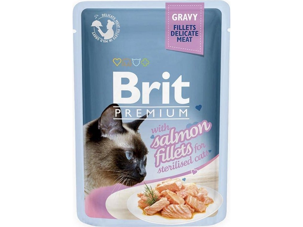 Brit KOT sasz.85g prem. sos STERIL FYLLNING | Sällskapsdjur - Katt - Kattmat | GameStuff