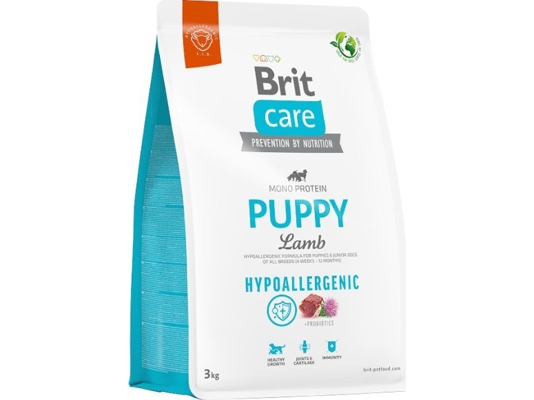 Brit Care Dog Hypoallergenic Puppy Lamb 3Kg