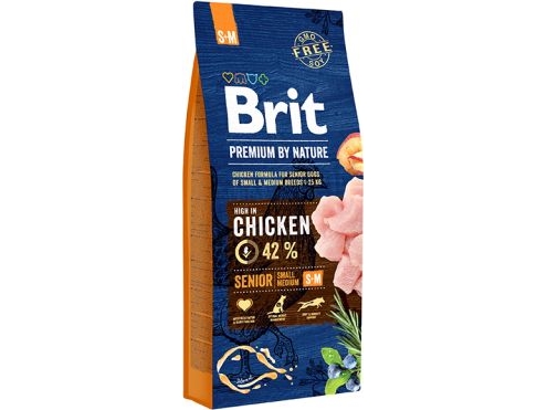 BRIT PREMIUM Dog by Nature Senior S/M 3kg