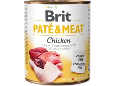 Brit Brit Pate & Meat Dog Chicken puszka 800g | Sällskapsdjur - Hund - Hundmat | GameStuff