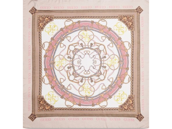Guess, Kefiah, Tekstilinis Šalikas, Aw8800mod03, 130 X 130 Cm, Moterims