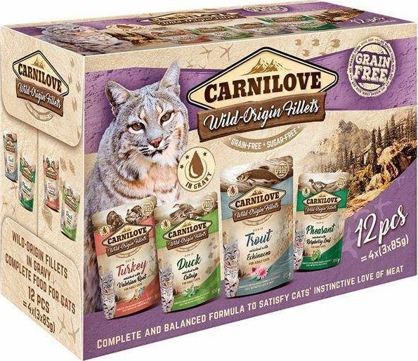 Brit Carnilove Katt 12*85g MULTIPACK | Sällskapsdjur - Katt - Kattmat | GameStuff