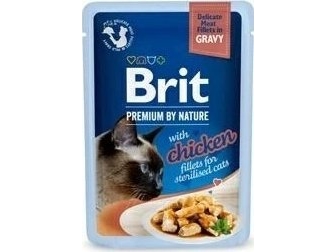 Brit Brit Sterilised Nassfutter Für Katzen Mit Huhn 85 G