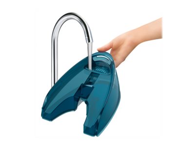 Tefal Express Easy SV6131E0 - Dampstrygejern med automatisk afbrydelse - såleplade: Xpress Glide - 2200 W - hvid/turkis