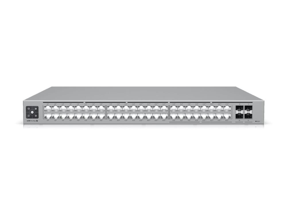 Ubiquiti Pro Max 48 Poe, Verwaltet, L3, Gigabit Ethernet (10/100/1000), Power Over Ethernet (Poe), Rackmontage