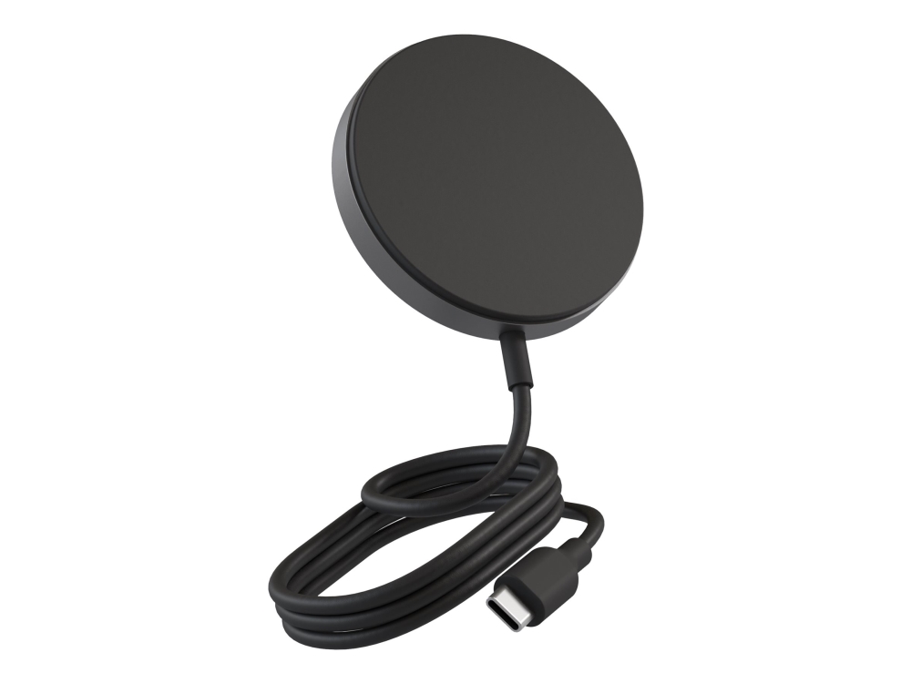 Zens Pro 1 - Trådløs Opladningspude - 15 Watt (Magnetisk) - På Kabel: Usb-C - Sort