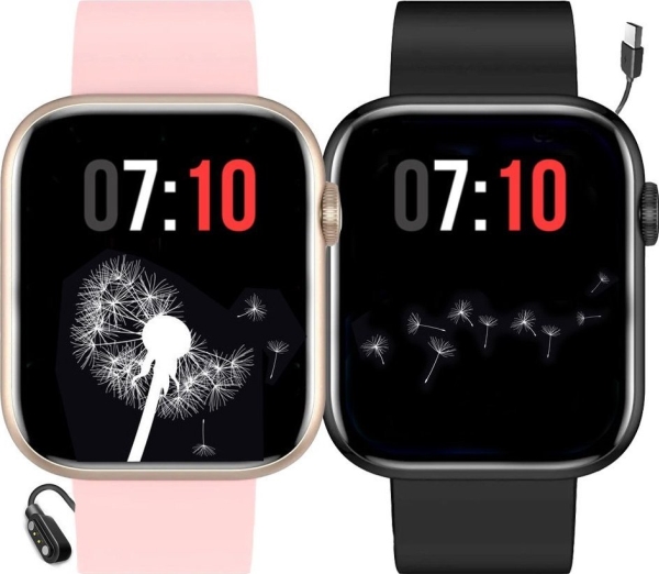 Gravity Gt3-1 Magnetuhr, Roségoldfarbenes Gehäuse Mit Rosarotem Armband