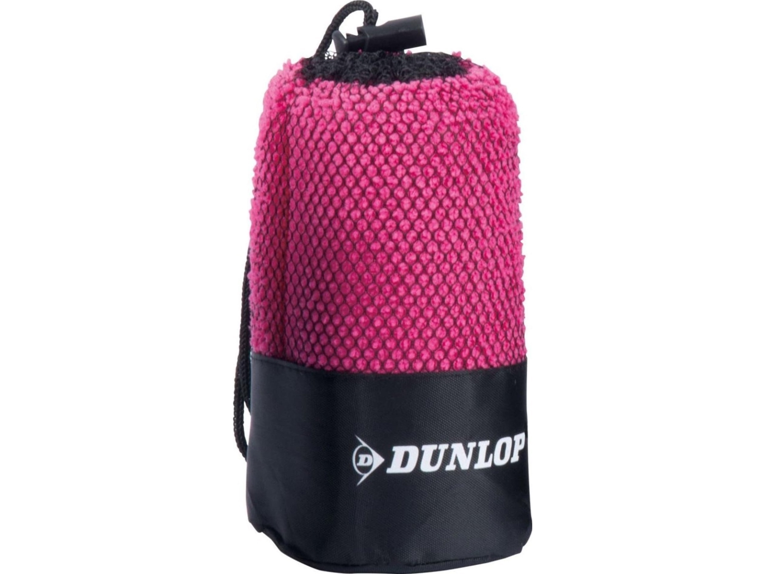 HURTIGTØRRENDE HÅNDKLÆDE MED OPBEVARINGSPOSE SPORT 80X40CM DUNLOP PINK