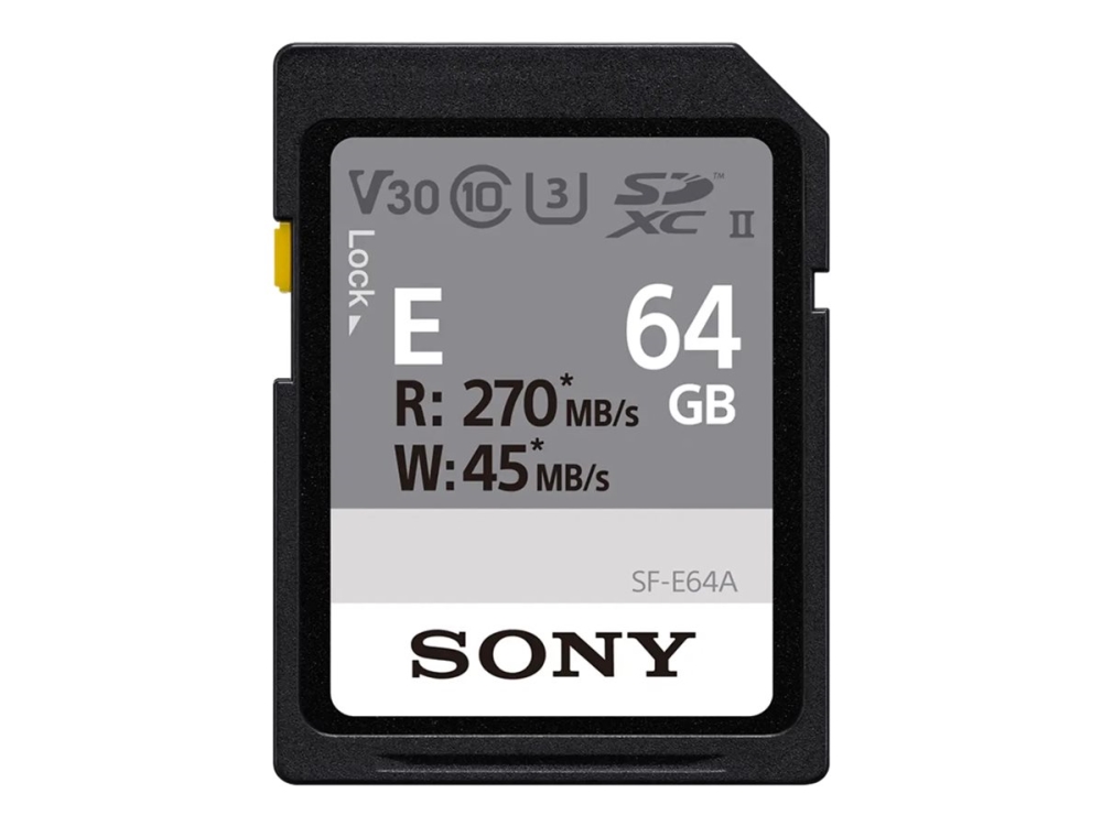 Sony E-Serie - Flashhukommelseskort - 64 Gb
