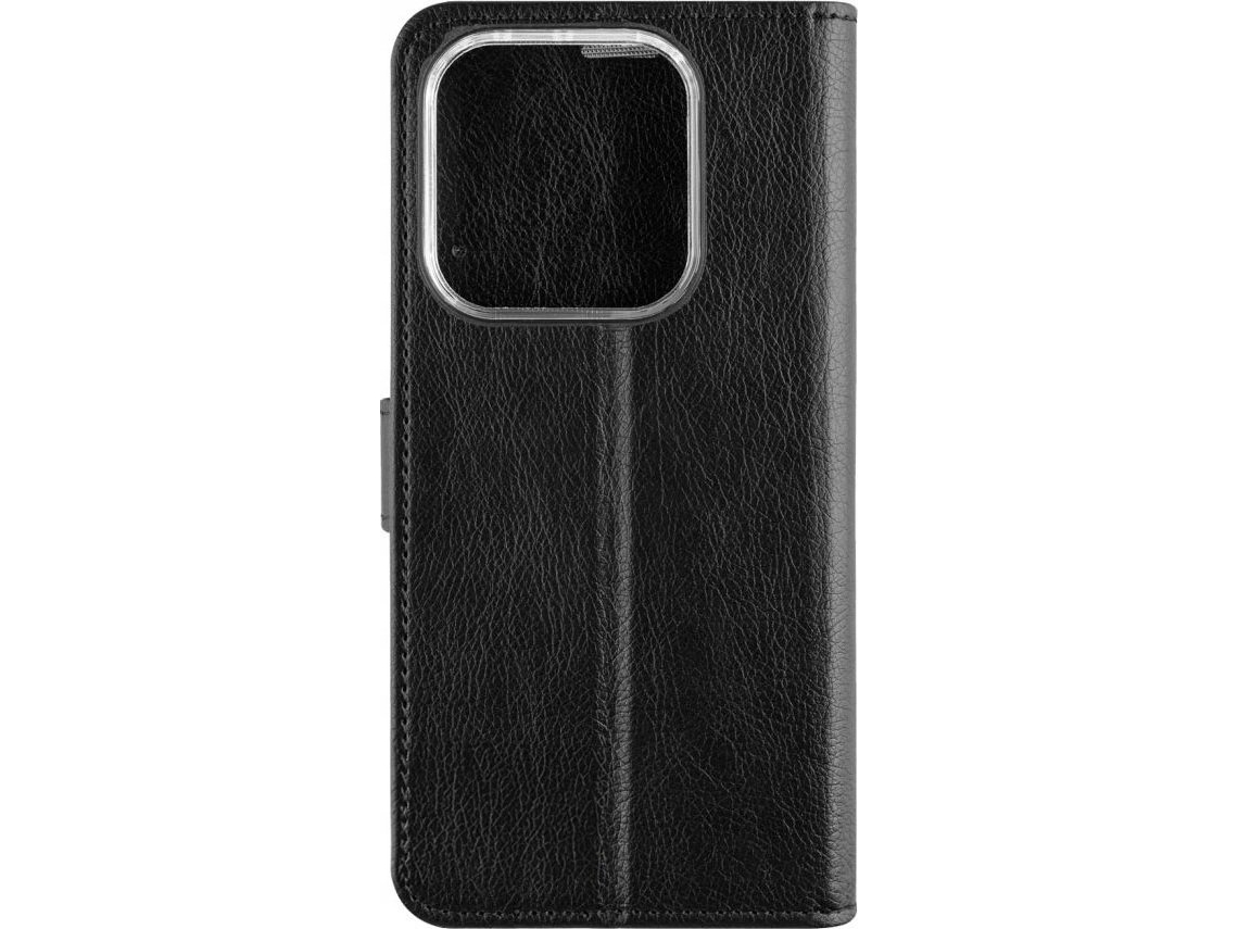 Dklas Fixed Opus | Book Case | Xiaomi | Redmi Note 14 5g | Leather | Juodas