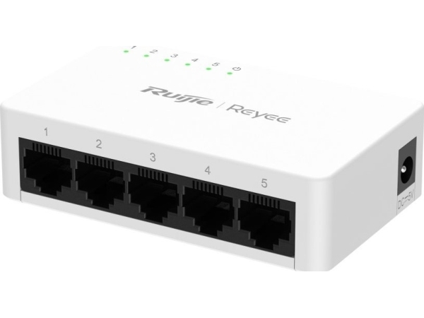 Switch Ruijie 5 Prievadu (Porte) Reyee Rg-Es05g-L
