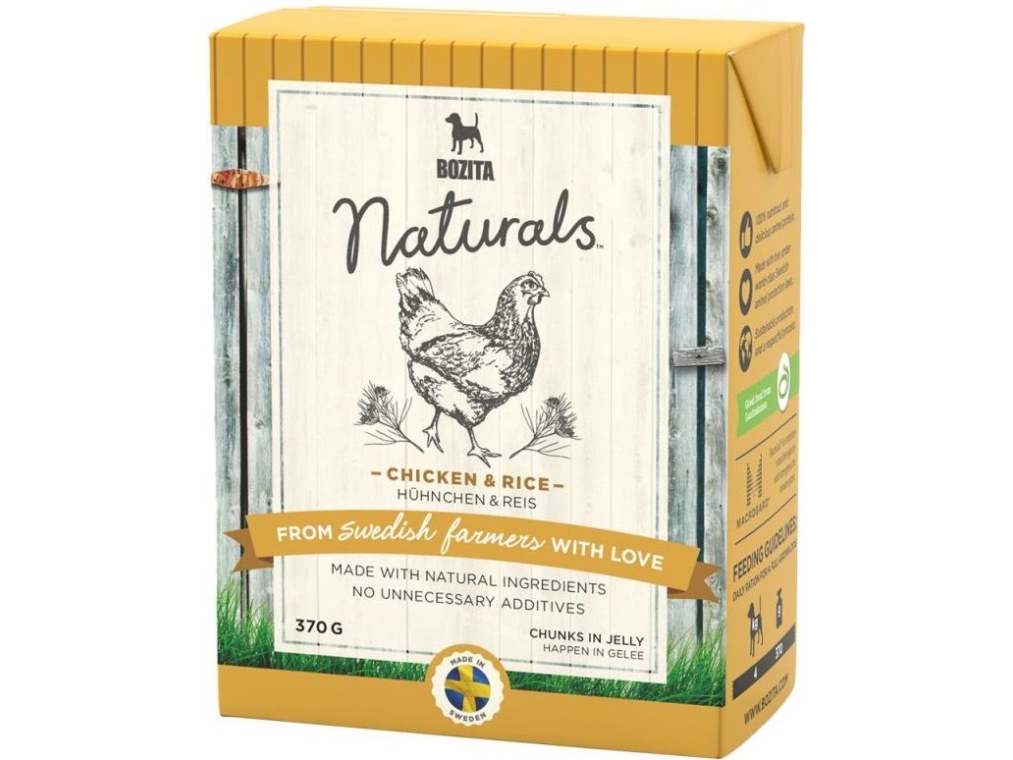 Bozita Naturals Mit Huhn Und Reis 370G
