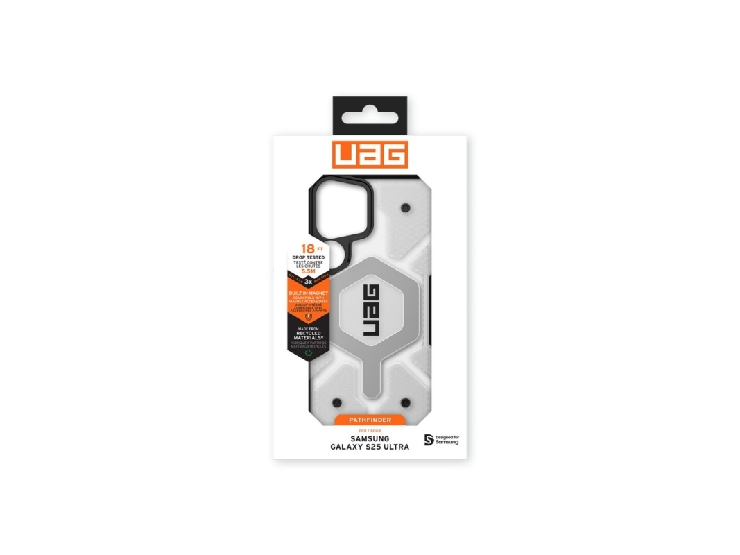 Urban Armor Gear Pathfinder Clear Omslag Samsung Galaxy S25 Ultra 17 3 Cm 6.8  " Svart Silver