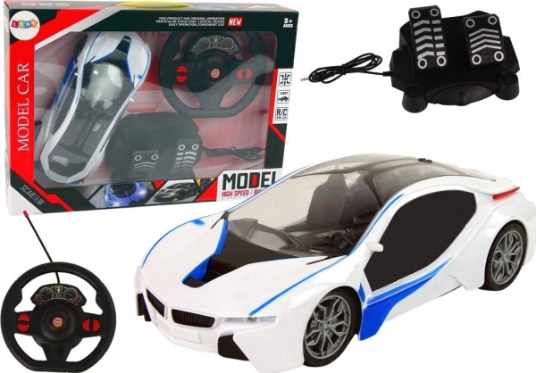 LeanToys Auto Zdalnie Sterowane R/C med pedal för gas och broms LEAN Toys | N - A | GameStuff