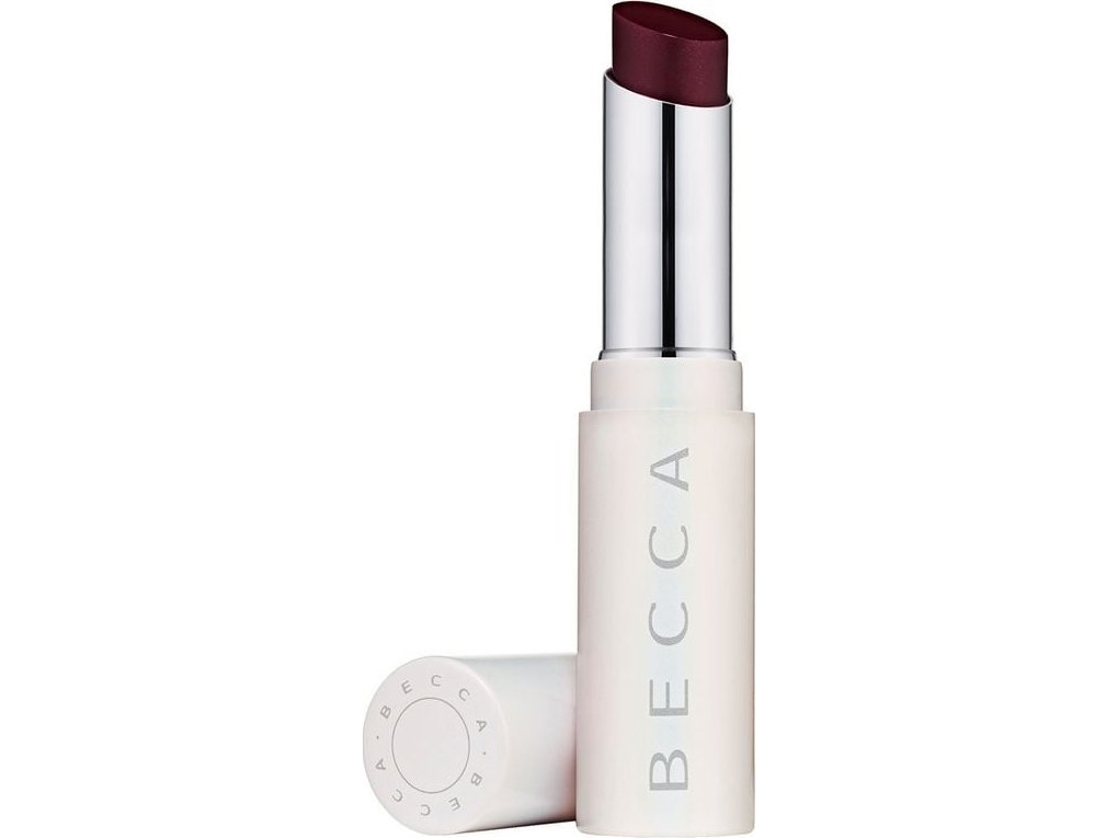 Becca , Pearl Glow, Multivitamin, Sheer, Lip Gloss, Blackberry, 3.3 g For Women