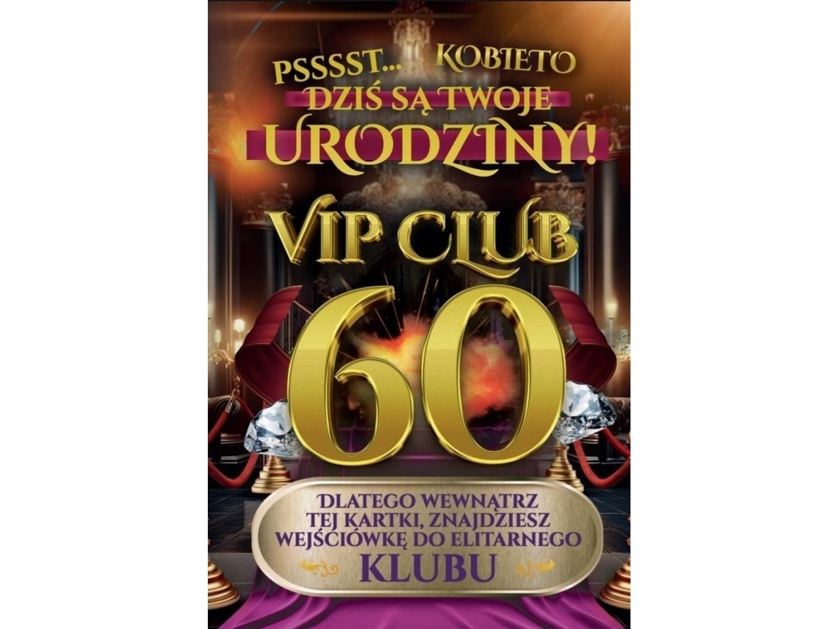 Yeku Karte Geburtstag 60 Damen