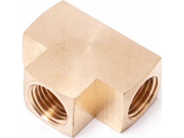 Partner T-type splitter 1/4 indvendigt gevind