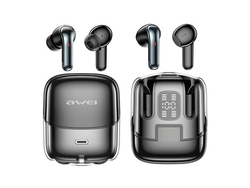 Awei Ausinės Bluetooth 5.3 T79 Enc Tws + Juodos Spalvos