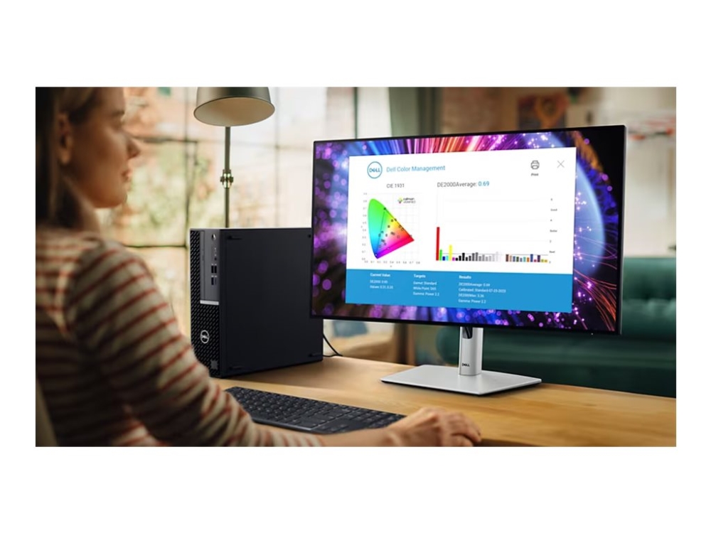 Dell Ultrasharp U2724d - Led-Skærm - 27" - 2560 X 1440 Qhd @ 120 Hz - Ips - 350 Cd/M² - 2000:1 - 5 Ms - Hdmi, Displayport - Med 3-Year Advanced Excha