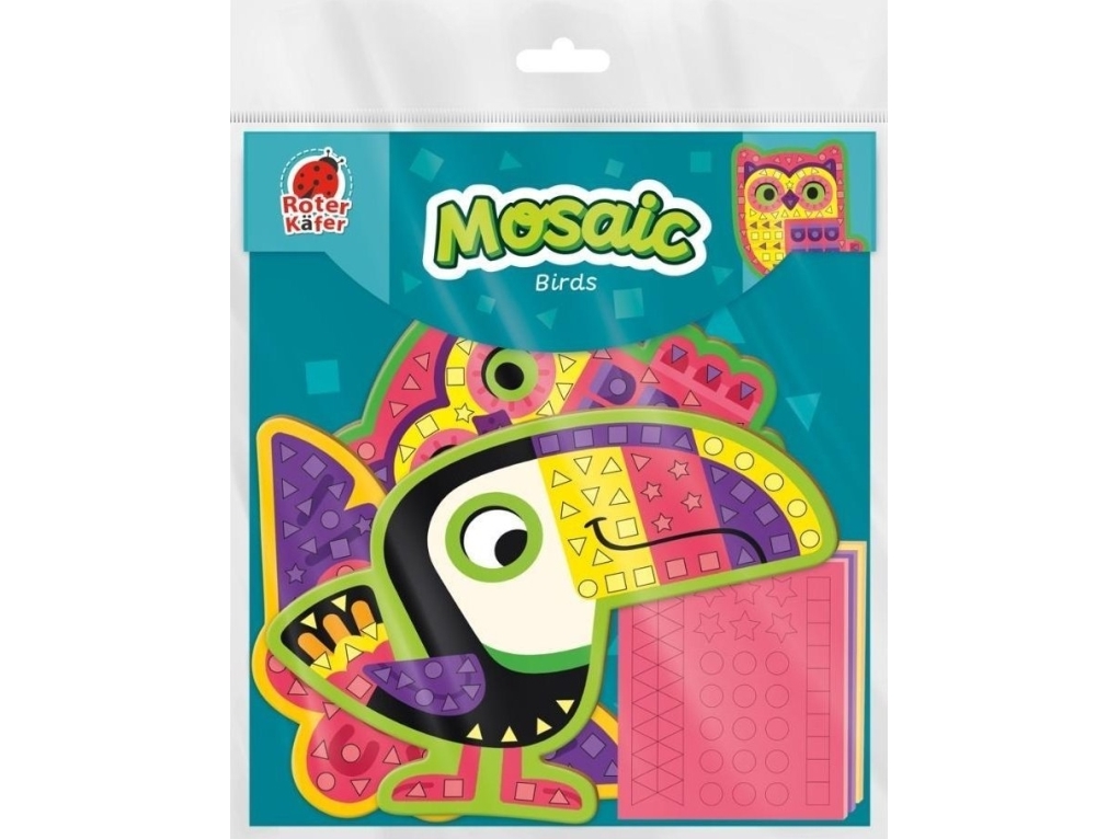 Kreatives Mosaikset Vögel